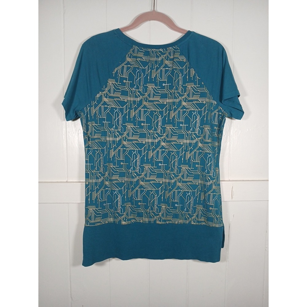 Star Wars Galaxy's Edge Shirt Droid Depot Disney Exclusive Women's Medium Teal - Picture 4 of 12